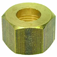 Гайка латунная o 1/2"F отверстие 12 mm