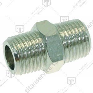 Фитинг o 1/8''M-1/8''M - фото №1