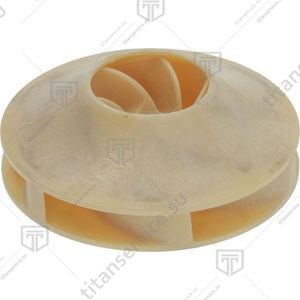 Крыльчатка насоса 93 мм закрытая левая M8 LGB ZF350SX - фото №1