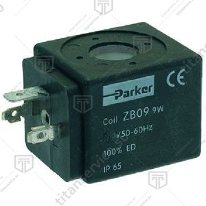 Катушка PARKER ZB09 9W 220/240V 50/60HZ - фото №1
