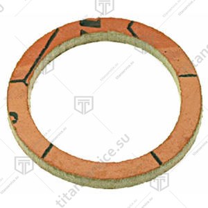 Уплотнитель плоский 26x20x2 mm бесасбестовый - фото №1