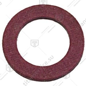 Уплотнитель плоский 20x14x2 mm безасбестовый - фото №1